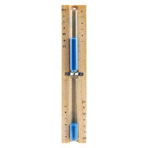 15 minutes minuterie sauna sablier mur rotatif sablier compte à rebours horloge 15 minutes (bleu) - Neuf
