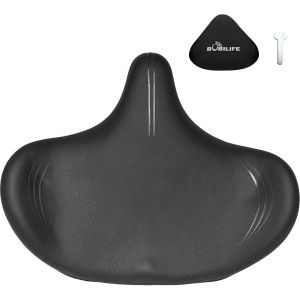 Subzonal-Grand Si&egrave;ge De V&eacute;lo Large &iquest; Selle De V&eacute;lo De Rechange, Confort Pour Peloton &iquest; V&eacute;lo &Eacute;lectrique Stationnaire D'exercice, V&eacute;lo De Ville, Vtt, V&eacute;lo De Route Pour Homme Et Femme, Avec Housse De P - Neuf
