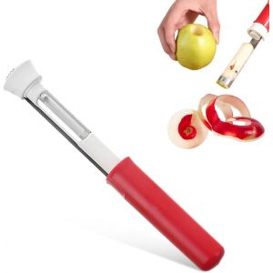 Lbgwp60-Éplucheur Et Éplucheur Professionnel 2 En 1 En Acier Inoxydable Pour La Cuisine, Épluchage Sans Effort Pour Pommes, Pommes De Terre, Carottes (Rouge) - Neuf