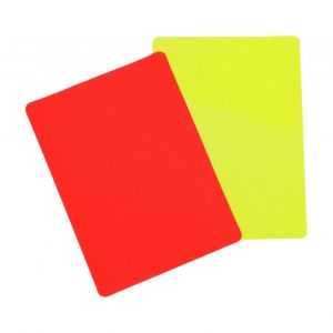 Arbitre De Football Rouge Jaune De La Carte De Jeu, 2piece Arbitre Kit De Carte, Le Soccer Cartes De Pénalité, L'arbitre Kit D'accessoires - Neuf