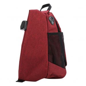 Freeknight Sac Bandouliere Etanche Et Antivol Pour Loisirs En Plein Air Avec Port De Chargement Usb (Rouge) - Neuf