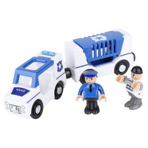 Voiture de police electrique, jouet educatif pour enfants, modele reduit de vehicule sonore et lumineux - Neuf
