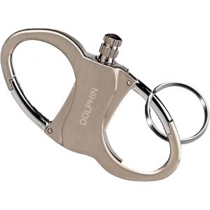 KAL-Mousqueton Porte Clé Mousqueton Inox Alliage Métallique Porte Clef Mousqueton Porte Cle,Convient Pour Les Clés De Maison, Les Clés De Voiture, L'Alpinisme En Plein Air - Neuf