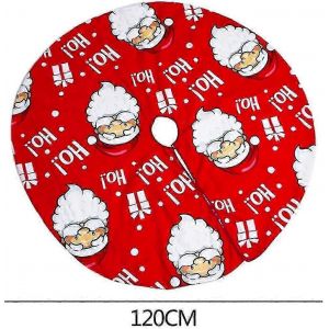 Jupe de sapin de No&euml;l, coussin rond pour sapin de No&euml;l (120 cm) - Neuf