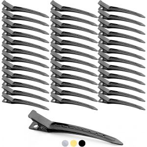 Shiliu-Lot De 36 Pinces À Cheveux Entebill Pour Femme - 9 Cm - En Métal - Avec Trous - Pour Salon De Coiffure - Pour Salon De Coiff[ - Neuf