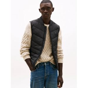 Doudoune Sans Manches Matelass&eacute;e D&eacute;perlante Mix Quilt Vest/Black - Xxxl - Neuf