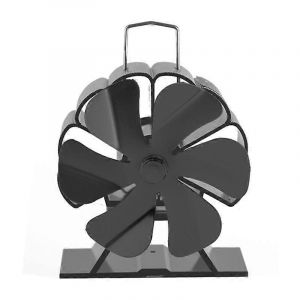 Mini ventilateur de poêle/ventilateur de circulation de chaleur silencieux/ventilateur de poêle à bois/ventilateur de feu écologique pour poêle à bois - Neuf