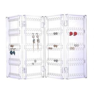 Pr&eacute;sentoir &Agrave; Bijoux Pliable Pour Boucles D'oreilles Et Colliers - Neuf