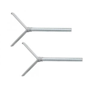 Lot De 2 Tiges En Y Pour Barri&egrave;re De S&eacute;curit&eacute; Roba Easysafe+ Fixation Rampe Ronde &Oslash;70 Mm Sans Per&ccedil;age - Neuf