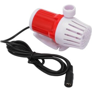 Yemaesre-Pompe De Surpression 1200 L/H 20 W Dc 12 V Pompe De Circulation D'eau Sans Balais Pompe À Air Automatique À Faible Bruit Pompe De Réservoir Pompe De Bassin Pour Aquariums - Neuf