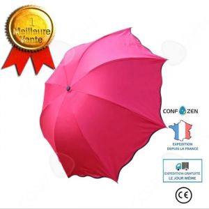 Parasol - Confo® - Lotus - Noir - Anti-Ultraviolet - Manuel - Neuf