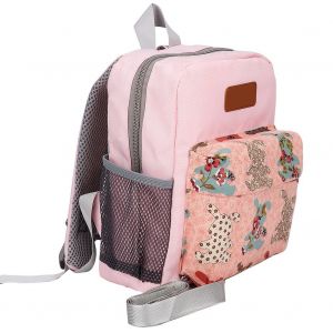 Sac A Dos Anti-Perte Pour Enfants Et Etudiants, Imprime Dessin Anime, Tendance, Ideal Pour Filles Et Garcons (Rose) - Neuf