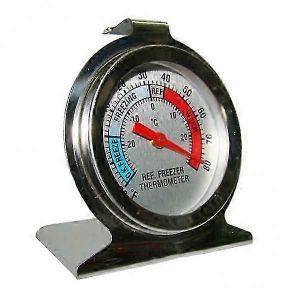 Thermom&egrave;tre De R&eacute;frig&eacute;rateur Analogique 4x Thermom&egrave;tre De R&eacute;frig&eacute;rateur De Cong&eacute;lateur &deg;F /&deg;C Szrh - Neuf