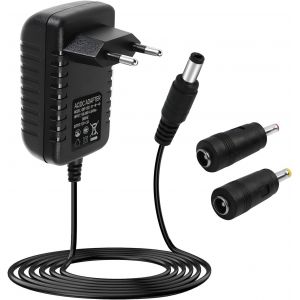 acdsgd-Adaptateur Secteur 12V 2A, Alimentation 12V, 1M Fil, Alimentation AC220V vers DC12V, Fiche 5.5MM avec, Chargeur AC/DC, convertisseur Chargeur AC-DC (DC9V 2A) - Neuf