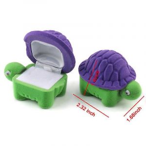 1 Pi&egrave;ce Belle Bo&icirc;te &Agrave; Bijoux En Velours Conteneur Bague De Mariage Bo&icirc;te Pour Boucles D'oreilles Collier Bracelet Affichage Bo&icirc;te Cadeau Support 16 Styles - Neuf