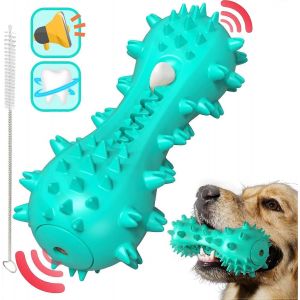 Brosse À Dents Pour Chien,Jouet À Mâcher Pour Chien,Bâton De Nettoyage Des Dents En Caoutchouc Résistant Aux Morsures Pour Chiens De Petite Et Moyenne Taille - Neuf