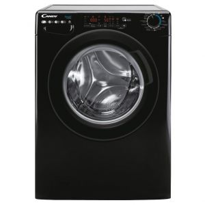 Candy Smart Inverter CSWS496TWMBBE-47 machine &agrave; laver s&eacute;chante Pose libre chargement frontal Noir - Neuf