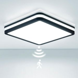 Ulteronixshop-Ip65 Imperm&eacute;able Plafonnier Led Avec Capteur De Mouvement, 24w/30w 4500lm 150(Lm/W) Etanchard 3000k/4000k/6500k Id&eacute;al Pour Salle De Bain, Garage, Escaliers, Sous-Sol, Couloir, Balcon 26 - Neuf