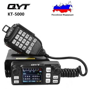 QYT KT-5000 autoradio panneau séparable 25W 10KM VHF UHF double bande VOX Mini couleur FM talkie-walkie Mobile - Type KT-5000 - Neuf