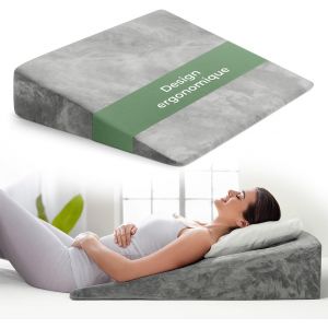 Coussin Cale Pour Lit Et Canap&eacute;, Cale De Matelas, Reflux [Avec 2 Zones De Couchage], De Lecture Pour Rehausser Le Sommeil Comme T&ecirc;te, Rehausseur De Lit, De Soutien - Neuf