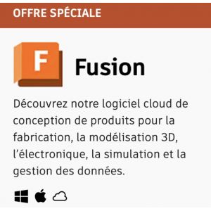 Autodesk Fusion Licence 3 Ans - Edition 2026 - Neuf
