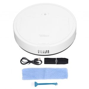 HJLIAN Aspirateur robot, nettoyage automatique, rechargeable par USB, portable, multifonction - Neuf