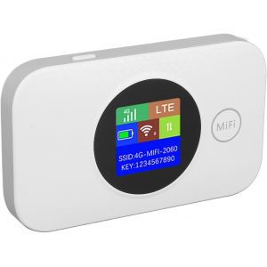 lbgwp60-Hotspot Mobile Wifi 4G Lte, Routeur De Poche Portable Hotspot Haute Vitesse Avec Machine À Sous Micro 5G, Réseaux Multiples, Internet Portable Pour Les - Neuf