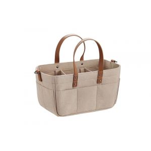 Sac Fourre-Tout Organisateur Pour Couches De B&eacute;b&eacute; - Beige - Rangement Pour Couches Et Accessoires De B&eacute;b&eacute; - Neuf