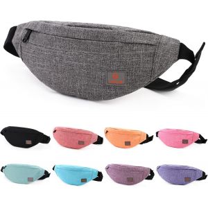 KALANKA-Tinyat Sac Banane Ville Travel Fanny Pack Ceinture Sac de Taille Sling Pocket Super léger pour Voyage Bum Bag T201 - Neuf