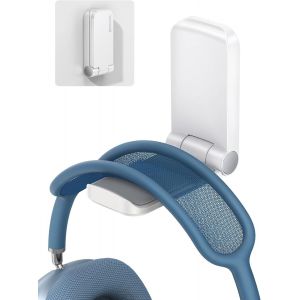 LORANKA-Support de casque de bureau adh&eacute;sif pour &eacute;couteurs Beats, Sennheiser, HyperX, etc. &iquest; Blanc - Neuf