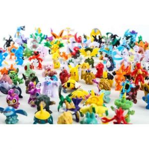24 Figurines Pok&eacute;mon Color&eacute;es - Collectionnez Des Mini Pok&eacute;mon Pikachu - Neuf