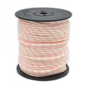 3 mm en Nylon de tirette de démarrage Corde de 50m pour 430/520 Tondeuse Tronçonneuse, Tondeuse à Gazon Recul du Moteur Remplacement du Cordon - Neuf
