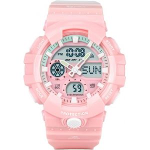 Eryi-Montres Numérique Homme Militaire Chronomètre 50m Etanche Multifonctionnel Montre Compte À Rebours Mode Alarme Dual Time - Neuf