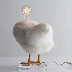 Canard Led Lampe Oeuf Lampe De Nuit Taxidermie Oeuf Lampe De Bureau - Neuf