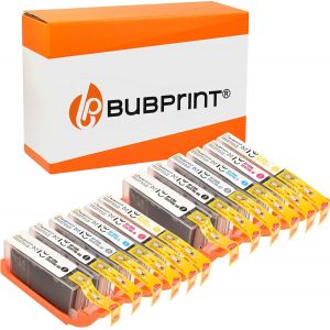 TEPPA-12 Cartouches d'encre Compatible pour Canon PGI-570 CLI-571 XL pour Pixma MG7700 MG7750 MG7751 MG7752 MG7753 TS8000 TS8020 TS8040 TS8050 TS8051 TS8052 TS8053 TS9000 TS9050 TS9055 Multipack - Neuf