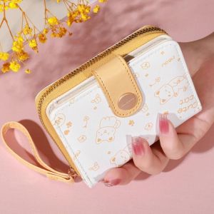 Mini Sac &Agrave; Main &Agrave; Fleurs R&eacute;tro Pour Femme,Fermeture &Agrave; Glissi&egrave;re,Portefeuille,L&eacute;ger,Compact,Parfait Pour Le 03,Sac De Transport Pour Cartes,Mode.Yellow. - Neuf