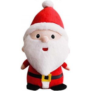 Poupées en peluche de Noël Père Noël Figure Peluche Douce Peluche Jouet Décorations de Noël Ornement de maison pour enfants Anniversaire - Neuf