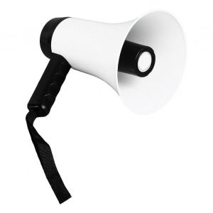M&eacute;gaphone Portable Bullhorn Portable Avec Enregistrement Et Fonctions Rechargeables Pour La Diffusion - Neuf