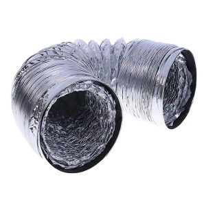 Nouveau Tuyau De Ventilation De 4 Pouces 100 Mm Tube En Aluminium Pvc Tuyau De Ventilation D'air Tuyau Conduit D'échappement Flexible - Neuf