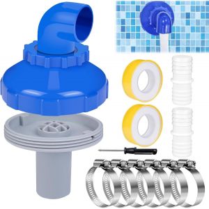 Buse de remplissage de piscine 32 mm,buse de remplissage rotative à 360°,diamètre 32/38,kit de buses de sortie de piscine,accessoires,buse réglable,pour piscine hors-sol,Bestway,Intex - Neuf