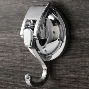 Crochets &agrave; ventouse &agrave; vide robustes (paquet de 2) pour l'organisation des toilettes de la salle de bain de la cuisine - Neuf