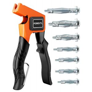 MEVRONISSHOP-Cheville Molly - Cheville Placo - Pince Cheville Molly - Pince Molly Chevilles M&eacute;talliques &agrave; Expansion avec Vis M4 M5 M6 Set de 40 Pi&egrave;ces - Neuf