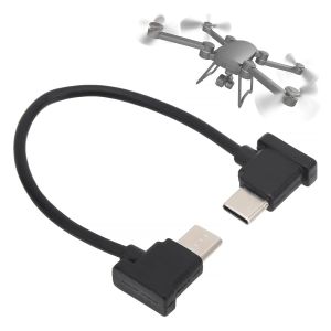 Kalcx-C&acirc;ble De Donn&eacute;es De T&eacute;l&eacute;commande De Type C Vers Type C De 15 Cm Pour Drone Air 2/Mini 2,Compatible Avec Pocket 2,Micro Et Micro Usb Drone Accessoires - Neuf