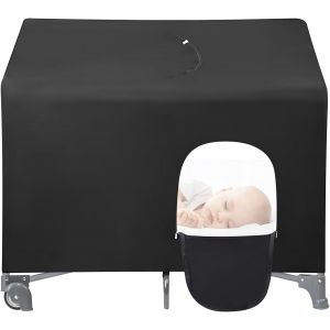 Kalanka-Housse Occultante Pour Lit Parapluie, Baldaquin Respirant Pour Berceau, Moustiquaire Extensible Et Portable Pour Bébé ¿ Utilisation Intérieure Et Extérieure - Neuf