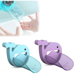 2 Pièces Robinet Extender Pour Enfants, Rallonge De Robinet Pour Enfant, Enfants Robinet Tap Extender, Pour Buse Deau Extender, Cuisine, Salle De Bain, Robinet Accessoires - Neuf