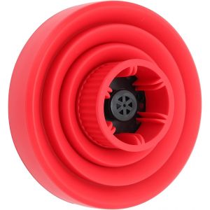 Accessoire Universel De S&egrave;che-Cheveux De Diffuseur, Diffuseur De S&egrave;che-Cheveux Pliable Universel Portable Voyage Pliant S&egrave;che-Cheveux (Rouge) - Neuf