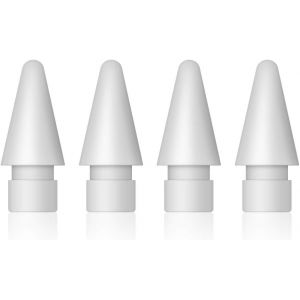 ERYI-Compatible Avec Apple Pencil Pointe Pack De 4, Haute Sensibilité Ipencil Pointe Conseils De Remplacement Stylus Fourrure Apple Pen Nib Compatible Avec Ipad Pro Apple Pencil 2 / Apple Pencil - Neuf