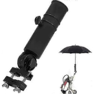 Porte-Parapluie De Golf - Porte-Parapluie Universel Réglable Pour Chariot De Golf - Noir - Neuf