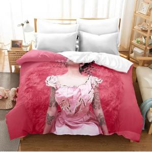 Parure De Lit Imprimee En 3d M-Melanie Martinez, Taie D'oreiller, Album De Maison De Poup&eacute;e, Housse De Couette, Simple, Double, Double, Queen, King Size, Cadeaux Pour Garcon S Et Filles - Neuf