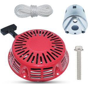 Mevronisshop-Lanceur Pour Moteur Honda Gx340, Gx390 11cv 13cv 18cv 20cv Moteur, Adefol D&eacute;marrage &Agrave; Rappel + Corde + Tasse De D&eacute;marrage Pi&egrave;ces De Rechange Recoil Starter Tirez Le D&eacute;marreur - Neuf